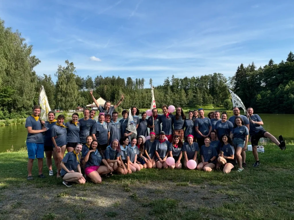 Táboř hromadné foto